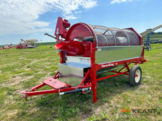 Farm King 482 Grain Cleaner - Up to 1,900 BPH Capacity Integrated Screens Grain Cleaner