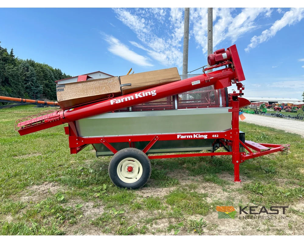 Farm King 482 Grain Cleaner - Up to 1,900 BPH Capacity Integrated Screens Grain Cleaner