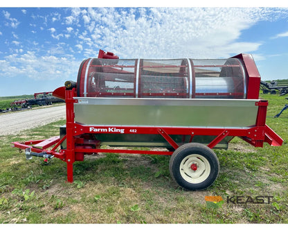 Farm King 482 Grain Cleaner - Up to 1,900 BPH Capacity Integrated Screens Grain Cleaner