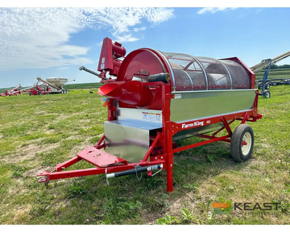 Farm King 482 Grain Cleaner - Up to 1,900 BPH Capacity Integrated Screens Grain Cleaner