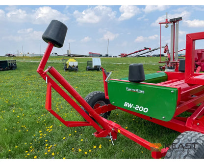 Farm King BW200 Pull-Type Bale Wrapper 4’ x 4’ and 4’ x 5’ Bale Capacity Bale Wrappers