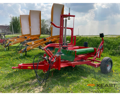 Farm King BW200 Pull-Type Bale Wrapper 4’ x 4’ and 4’ x 5’ Bale Capacity Bale Wrappers