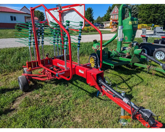 Farm King RR420FK Rotary Rake 13.8’ Working Width 6.5’ Transport Width Pull Type Hay Rakes