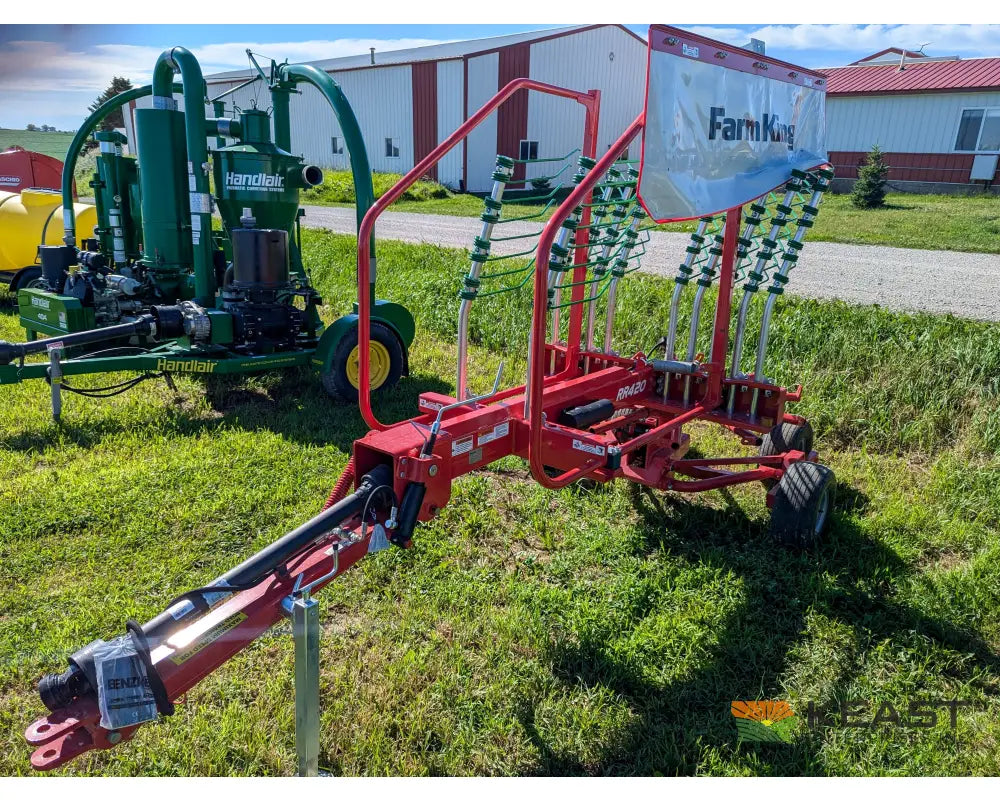 Farm King RR420FK Rotary Rake 13.8’ Working Width 6.5’ Transport Width Pull Type Hay Rakes