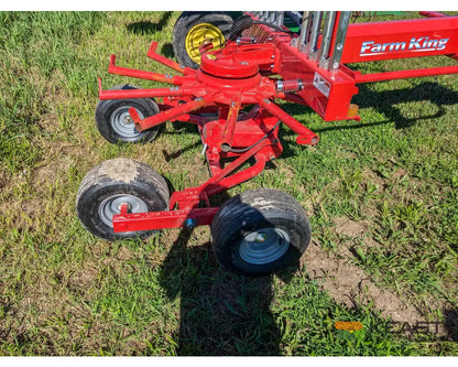 Farm King RR420FK Rotary Rake 13.8’ Working Width 6.5’ Transport Width Pull Type Hay Rakes