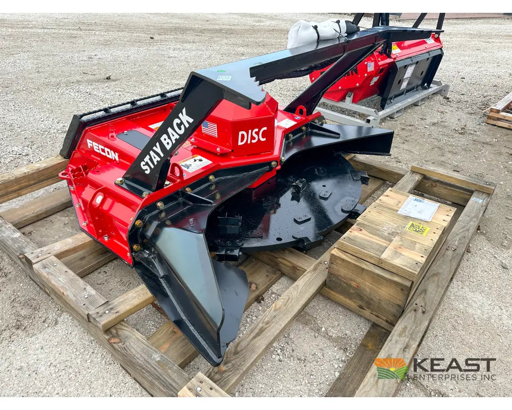 Fecon DH60SS Disc Hawk 60’’ Working Width High Flow Skid Steer Mount Mulchers