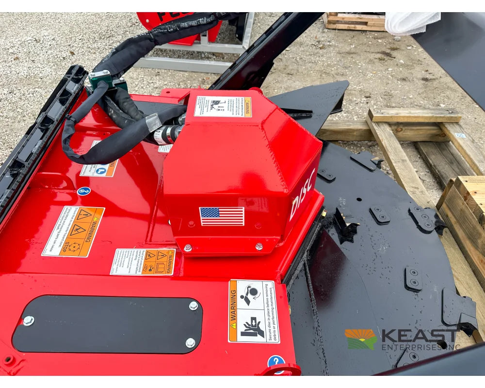 Fecon DH60SS Disc Hawk 60’’ Working Width High Flow Skid Steer Mount Mulchers