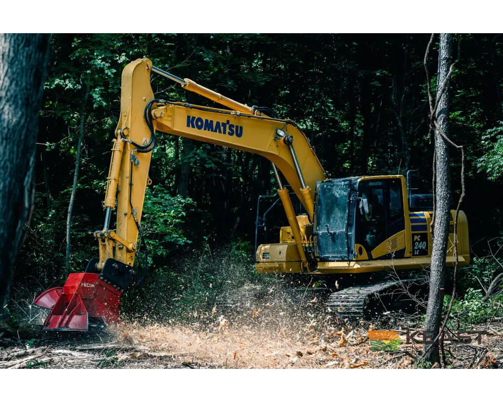 Fecon FDX36 Excavator Tree Disc Mulcher 36’’ Cutting Width 15+ Ton Excavators Mulchers