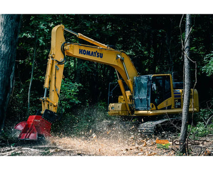 Fecon FDX52 Excavator Tree Disc Mulcher 52’’ Cutting Width 18+ Ton Excavators Mulchers