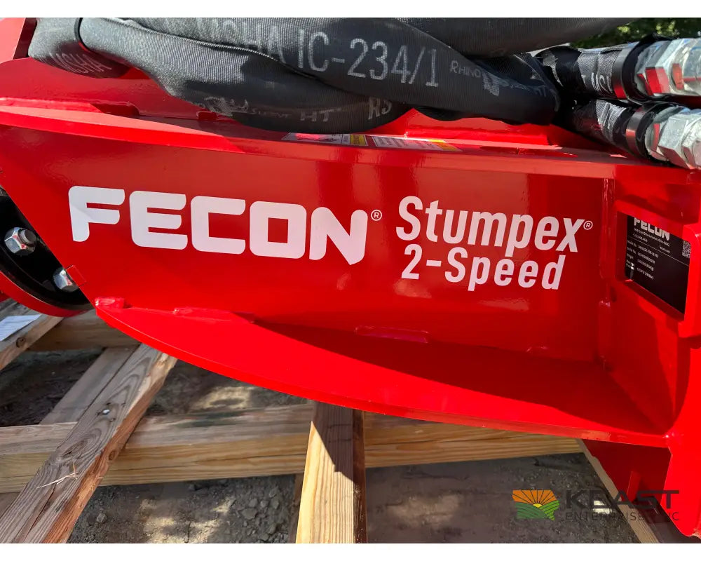 Fecon SHX33SX 2-Speed Stumpex 32’’ Bit 20–42 GPM Skid Steer Mount Stump Grinder