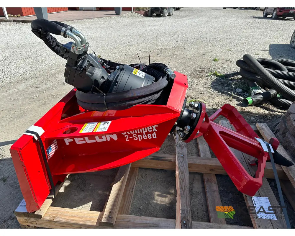 Fecon SHX33SX 2-Speed Stumpex 32’’ Bit 20–42 GPM Skid Steer Mount Stump Grinder