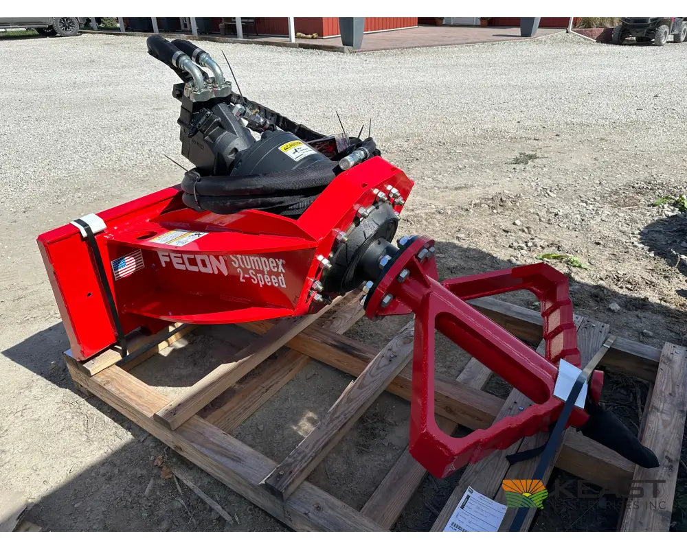 Fecon SHX33SX 2-Speed Stumpex 32’’ Bit 20–42 GPM Skid Steer Mount Stump Grinder