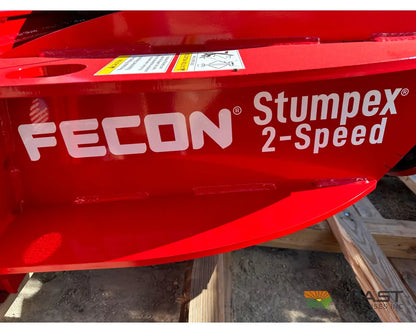 Fecon SHX33SX 2-Speed Stumpex 32’’ Bit 20–42 GPM Skid Steer Mount Stump Grinder