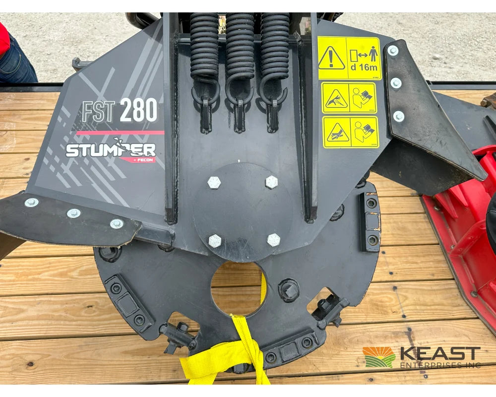 Fecon Stumper FST280 28’’ Cutting Diameter Skid Steer Mount Stump Grinder