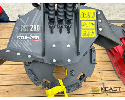 Fecon Stumper FST280 28’’ Cutting Diameter Skid Steer Mount Stump Grinder