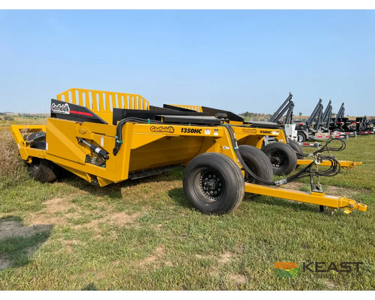 Garfield 1350HC 13 Yard Ejection Scraper 9’ Working Width Ejection Scrapers