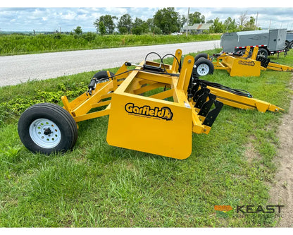 Garfield GDSTR12 12’ Drag Scraper w/ Rippers 12’ Cutting Width Hydraulic Tilt Box Scrapers