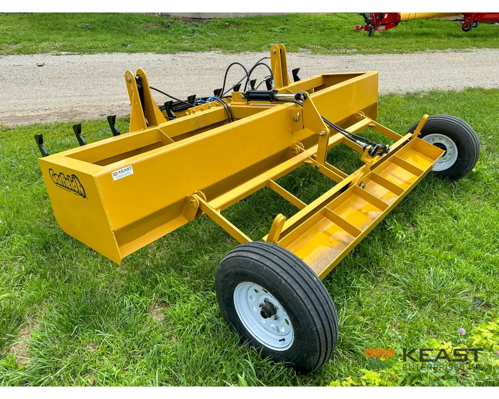 Garfield GDSTR12 12’ Drag Scraper w/ Rippers 12’ Cutting Width Hydraulic Tilt Box Scrapers