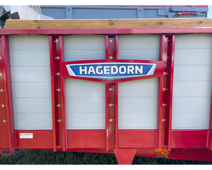 Hagedorn 5290 Manure Spreader - 540 Cu Ft Heaped Capacity 425/65R22.5 Tires Manure Spreaders