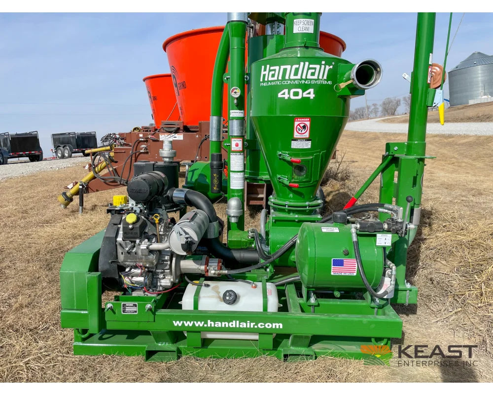 Handlair 404 Grain Vac 12’ 2’’ Truck Load Discharge 37 HP Kohler Grain Vacs