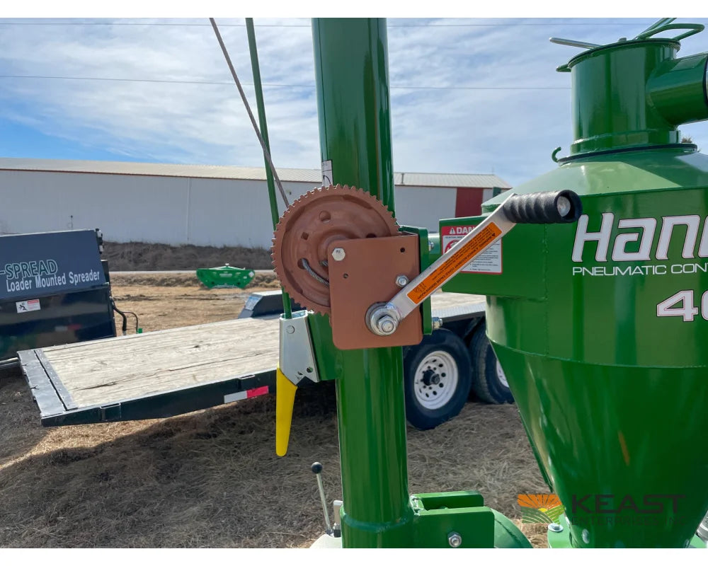 Handlair 404 Grain Vac 12’ 2’’ Truck Load Discharge 37 HP Kohler Grain Vacs