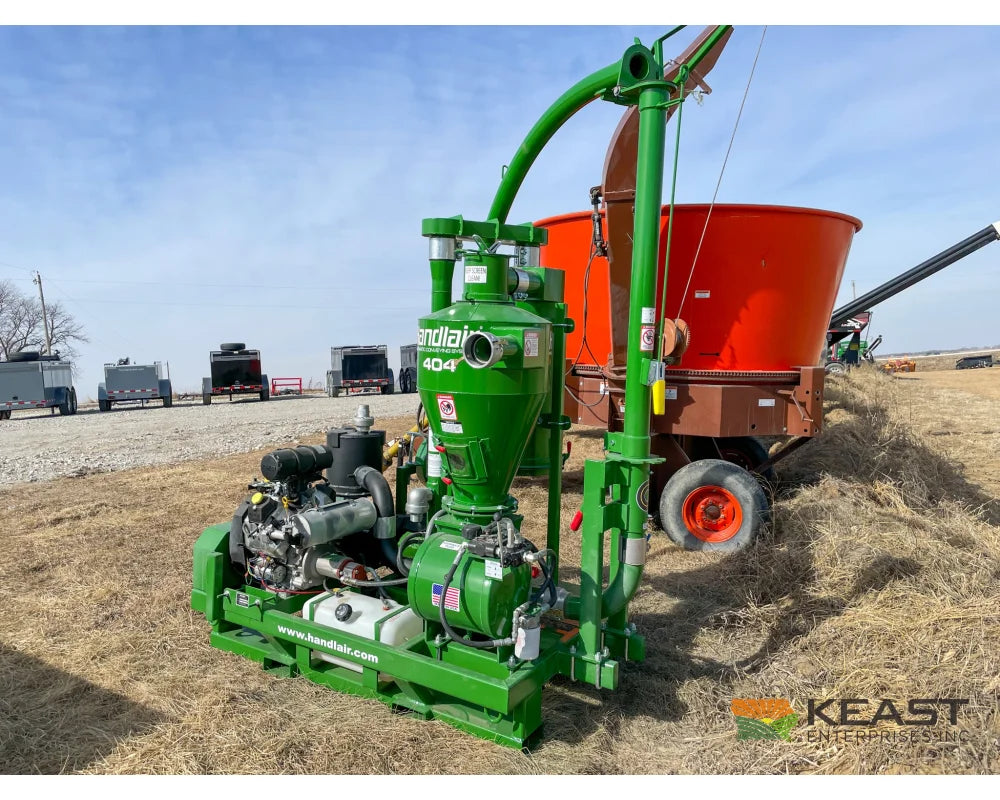Handlair 404 Grain Vac 12’ 2’’ Truck Load Discharge 37 HP Kohler Grain Vacs