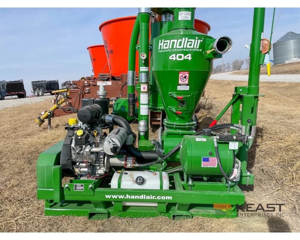 Handlair 404 Grain Vac 12’ 2’’ Truck Load Discharge 37 HP Kohler Grain Vacs