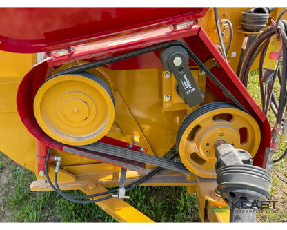 Haybuster 2754 Bale Processor - Integrated Fan and Blower Containment Kit Bale Processors