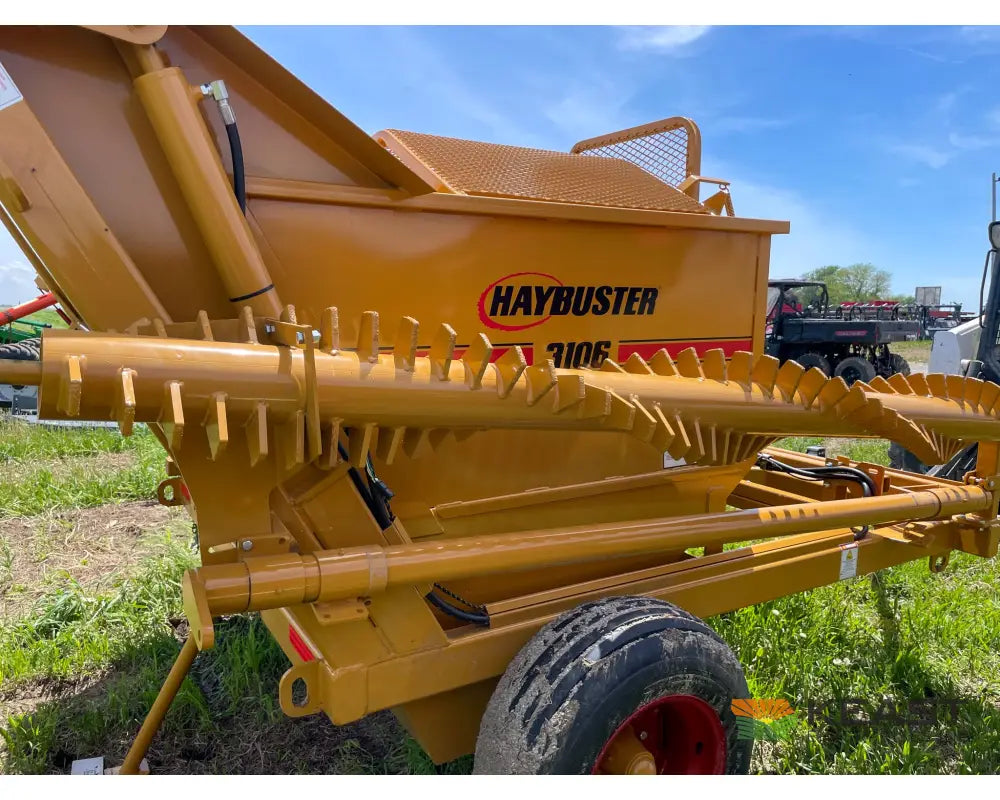 Haybuster 3106 Rock-Eze Rock Picker 1 Cu Yd Capacity 80’’ Dump Height Rock Pickers