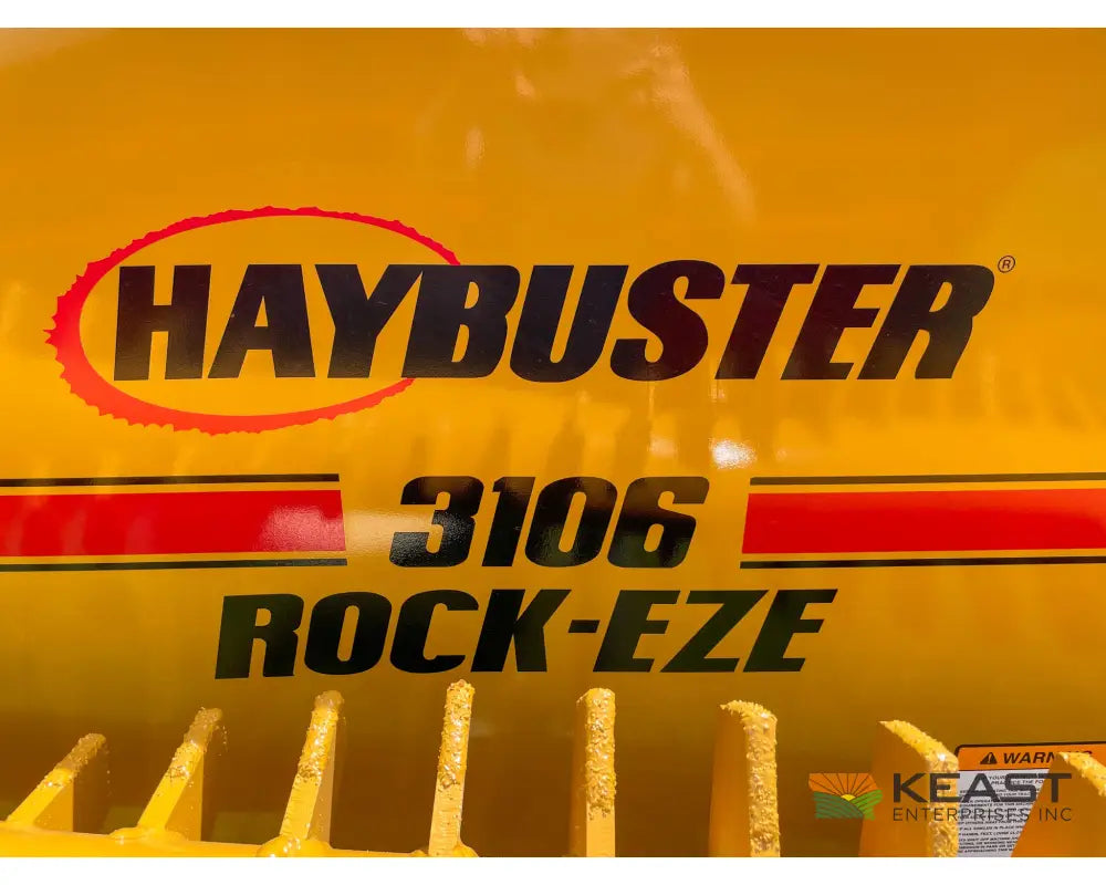 Haybuster 3106 Rock-Eze Rock Picker 1 Cu Yd Capacity 80’’ Dump Height Rock Pickers