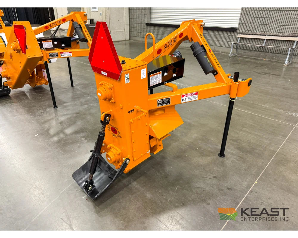 Hurricane Ditcher 3-PT 15 15’’ Cut Width Cat II/III Quick Hitch Rotary Ditchers