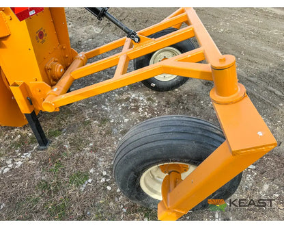Hurricane Ditcher 3-PT 42 Rotary Ditcher Double Tailwheel Standard Ripper Shank Rotary Ditchers