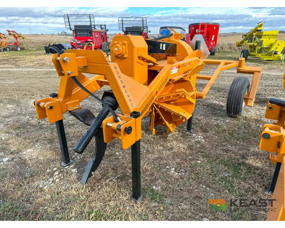 Hurricane Ditcher 3-PT 42 Rotary Ditcher Double Tailwheel Standard Ripper Shank Rotary Ditchers