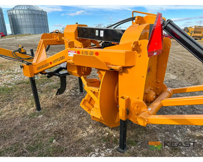 Hurricane Ditcher 3-PT 42 Rotary Ditcher Double Tailwheel Standard Ripper Shank Rotary Ditchers