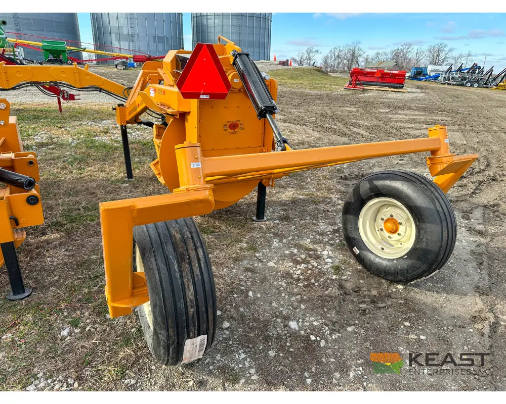 Hurricane Ditcher 3-PT 42 Rotary Ditcher Double Tailwheel Standard Ripper Shank Rotary Ditchers