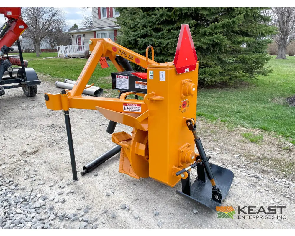 Hurricane Ditcher 3PT26 Ditcher - 5 Hard Surfaced Paddles 26’’ Impeller Rotary Ditchers