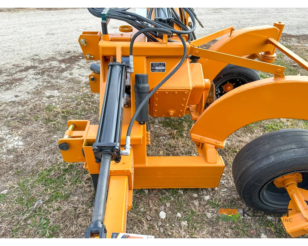 Hurricane Ditcher Ditch Angel Extended 26’’ Right Side Rotary Ditcher Counterweight Tail Wheel Rotary Ditchers