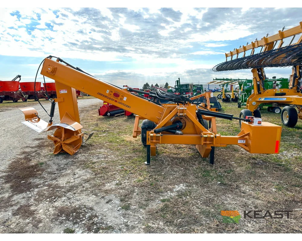 Hurricane Ditcher Ditch Angel Extended 26’’ Right Side Rotary Ditcher Counterweight Tail Wheel Rotary Ditchers