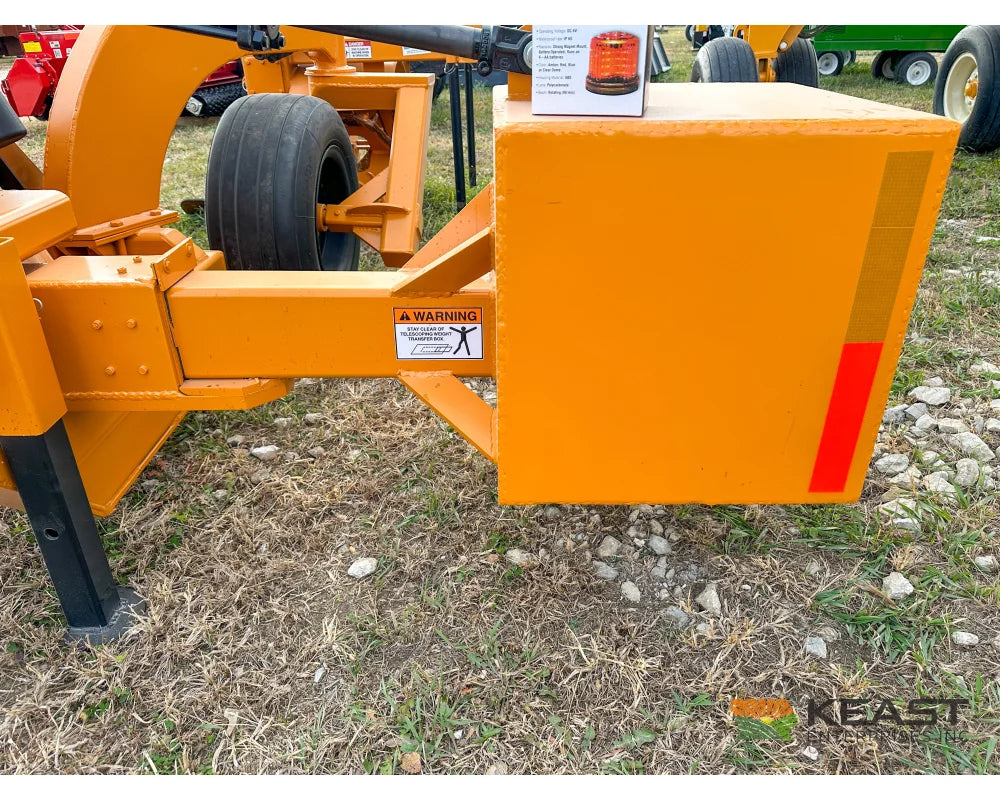 Hurricane Ditcher Ditch Angel Extended 26’’ Right Side Rotary Ditcher Counterweight Tail Wheel Rotary Ditchers
