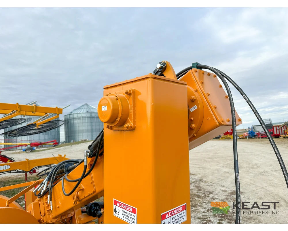 Hurricane Ditcher Ditch Angel Extended 26’’ Right Side Rotary Ditcher Counterweight Tail Wheel Rotary Ditchers