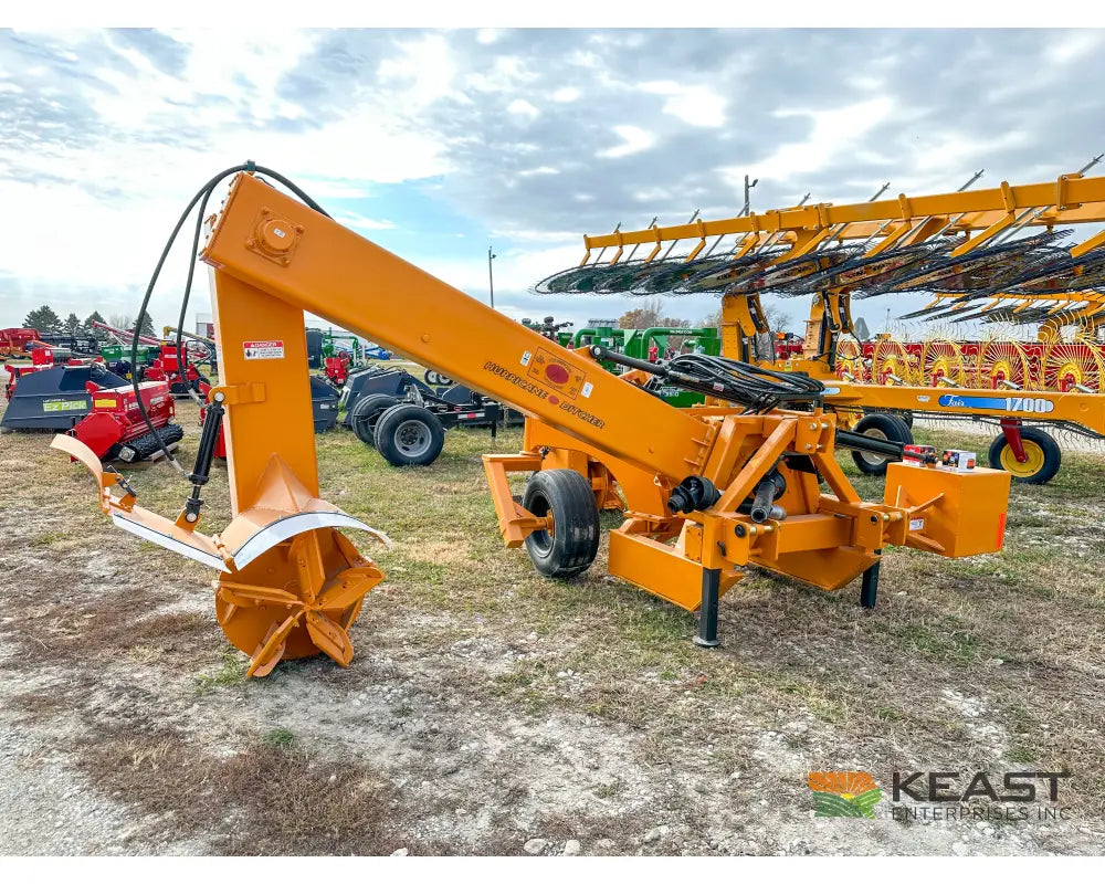 Hurricane Ditcher Ditch Angel Extended 26’’ Right Side Rotary Ditcher Counterweight Tail Wheel Rotary Ditchers