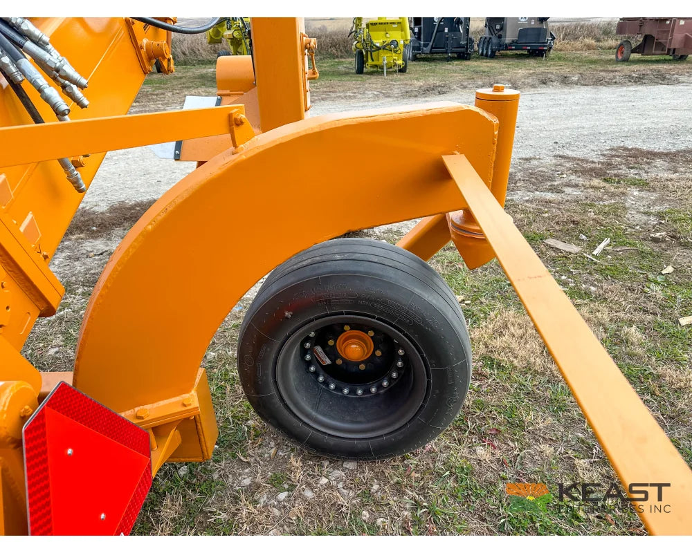 Hurricane Ditcher Ditch Angel Extended 26’’ Right Side Rotary Ditcher Counterweight Tail Wheel Rotary Ditchers