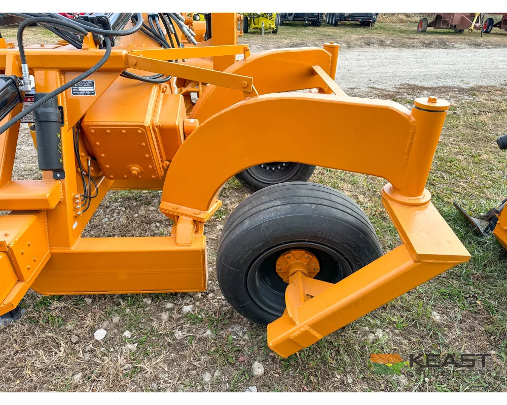 Hurricane Ditcher Ditch Angel Extended 26’’ Right Side Rotary Ditcher Counterweight Tail Wheel Rotary Ditchers