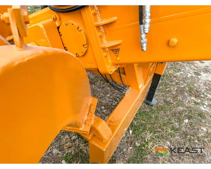 Hurricane Ditcher Ditch Angel Extended 26’’ Right Side Rotary Ditcher Counterweight Tail Wheel Rotary Ditchers