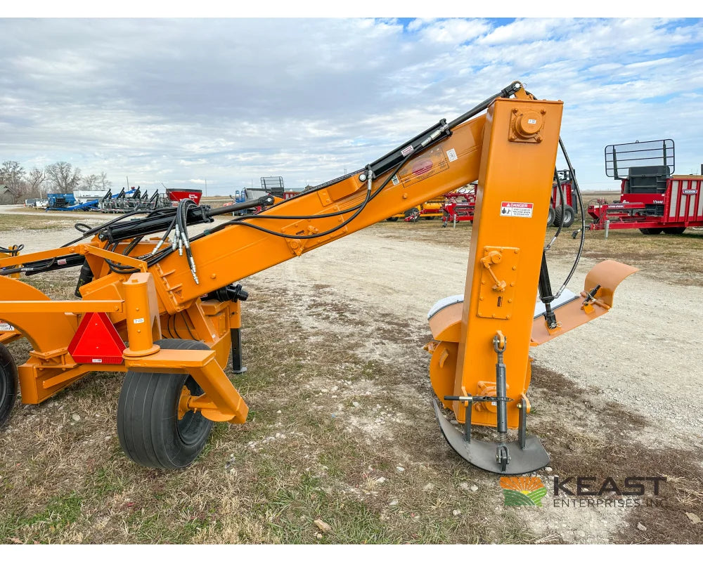 Hurricane Ditcher Ditch Angel Extended 26’’ Right Side Rotary Ditcher Counterweight Tail Wheel Rotary Ditchers
