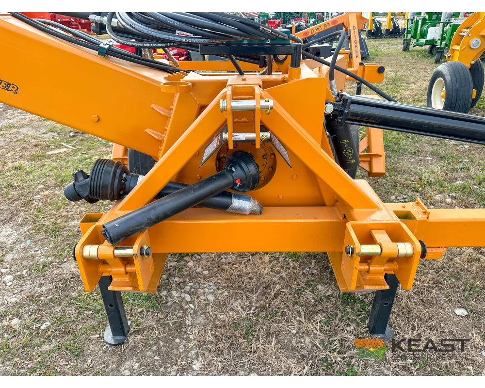 Hurricane Ditcher Ditch Angel Extended 26’’ Right Side Rotary Ditcher Counterweight Tail Wheel Rotary Ditchers