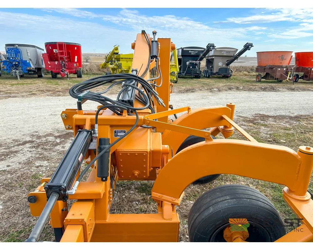 Hurricane Ditcher Ditch Angel Extended 26’’ Right Side Rotary Ditcher Counterweight Tail Wheel Rotary Ditchers