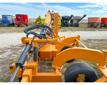 Hurricane Ditcher Ditch Angel Extended 26’’ Right Side Rotary Ditcher Counterweight Tail Wheel Rotary Ditchers