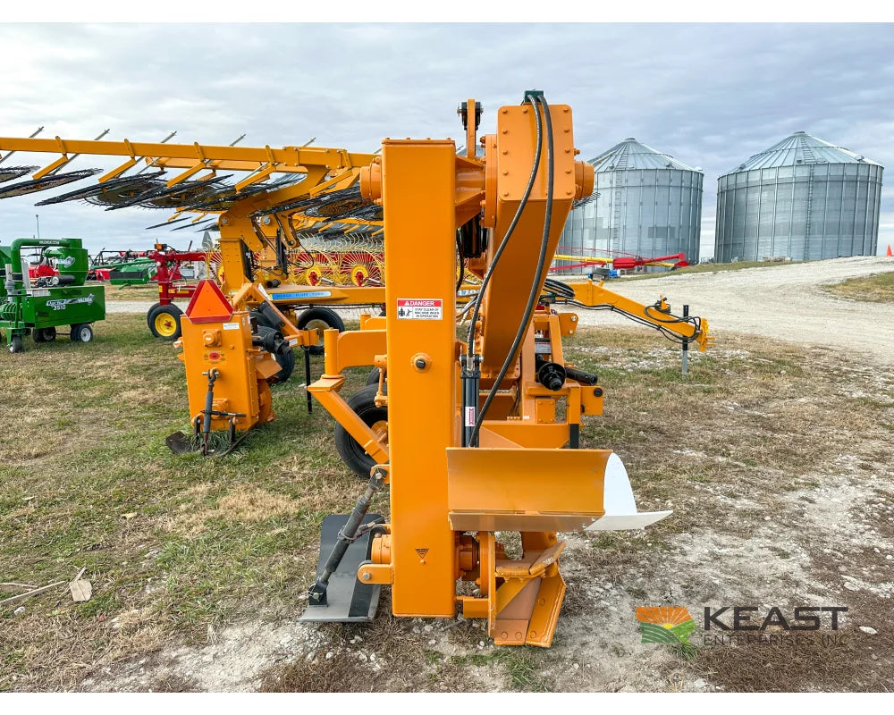 Hurricane Ditcher Ditch Angel Extended 26’’ Right Side Rotary Ditcher Counterweight Tail Wheel Rotary Ditchers