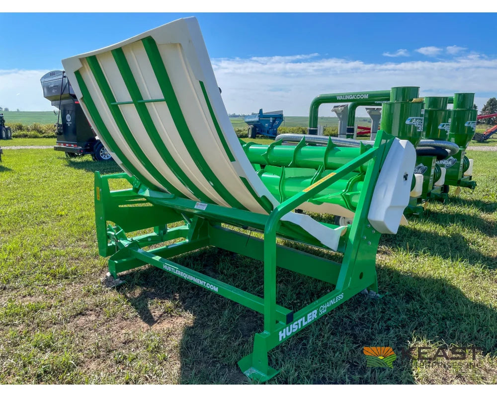 Hustler Chainless LX105 Bale Feeder 5’ Side Chute 3-Point Mount Bale Processors